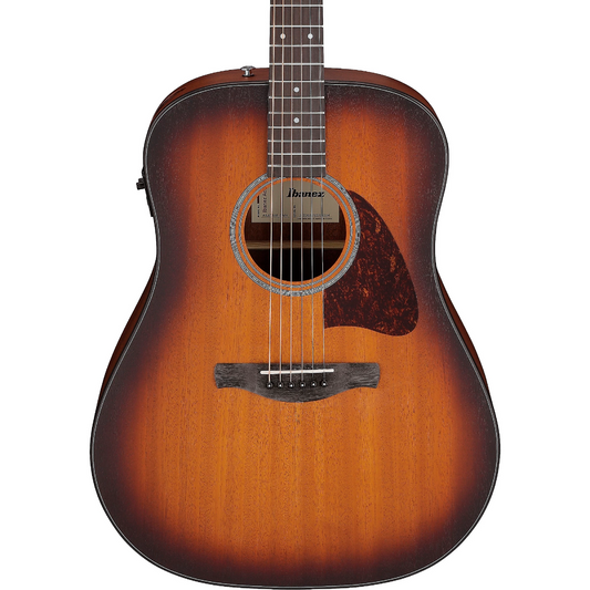 Ibanez AAD54E Acoustic Guitar in Open Pore Mahogany Sunburst