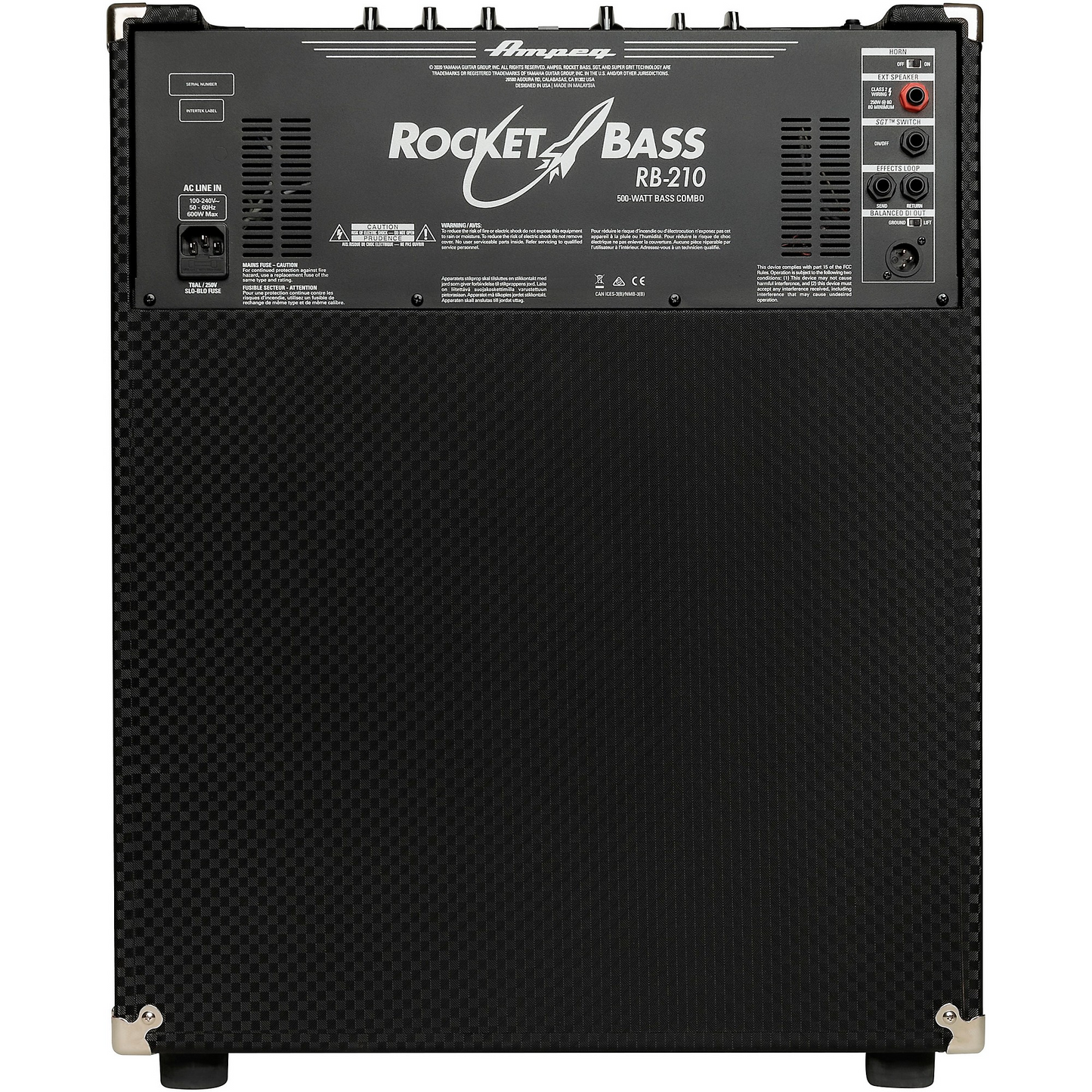 Ampeg Rocket Bass 210 2x10" 500W Speaker Bass Combo Amp