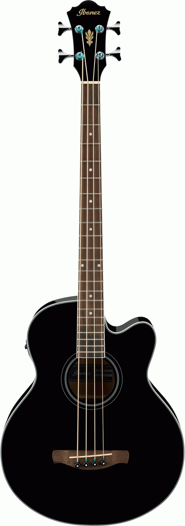 Ibanez AEB8E Acoustic Bass Guitar in Black