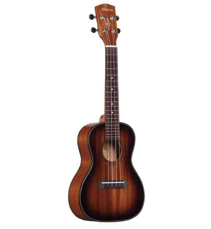 Alvarez Artist AU66CSHB CONCERT UKE in Shadowburst