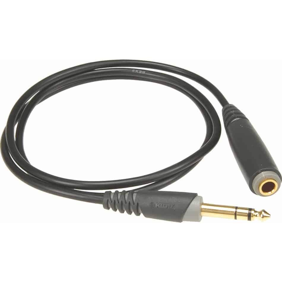 Klotz ASEX20600 6m Headphone Extension Jack Plug 6.35 mm