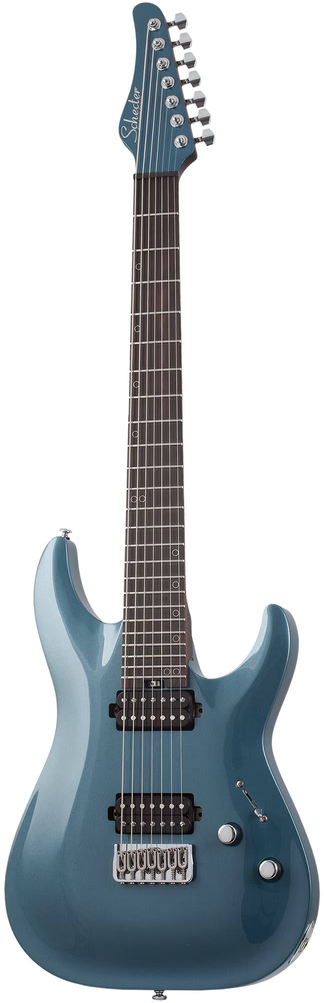 Schecter Aaron Marshall AM-7 Electric Guitar in Cobalt Slate