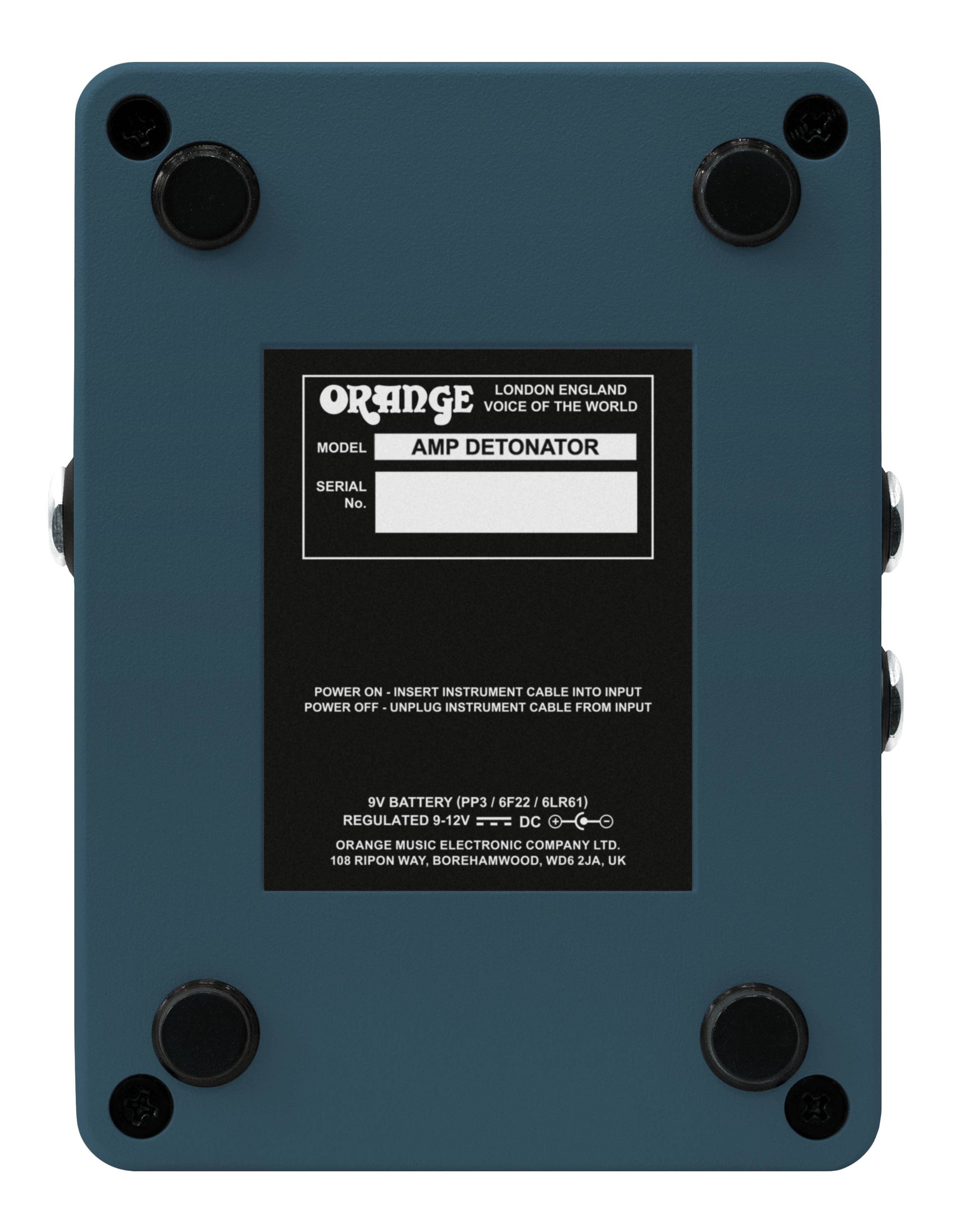 Orange Amp Detonator Buffered ABY Switcher Pedal