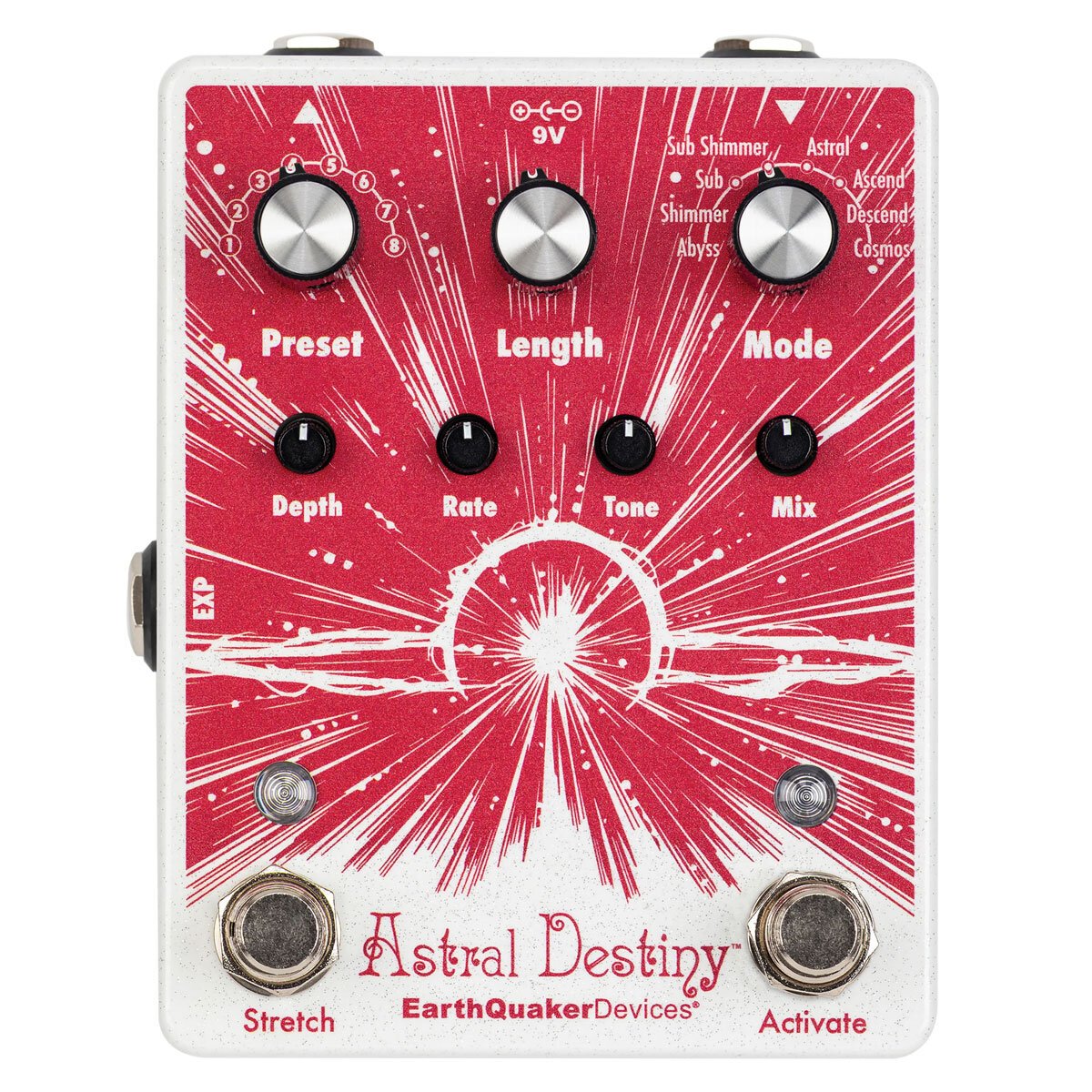 EarthQuaker Devices Astral Destiny Modulated Octave Reverb Pedal