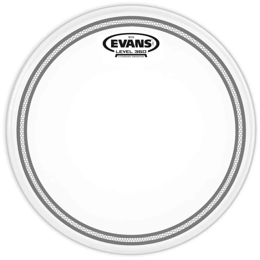 Evans EC2S 12" Frost Coated Tom Drum Head