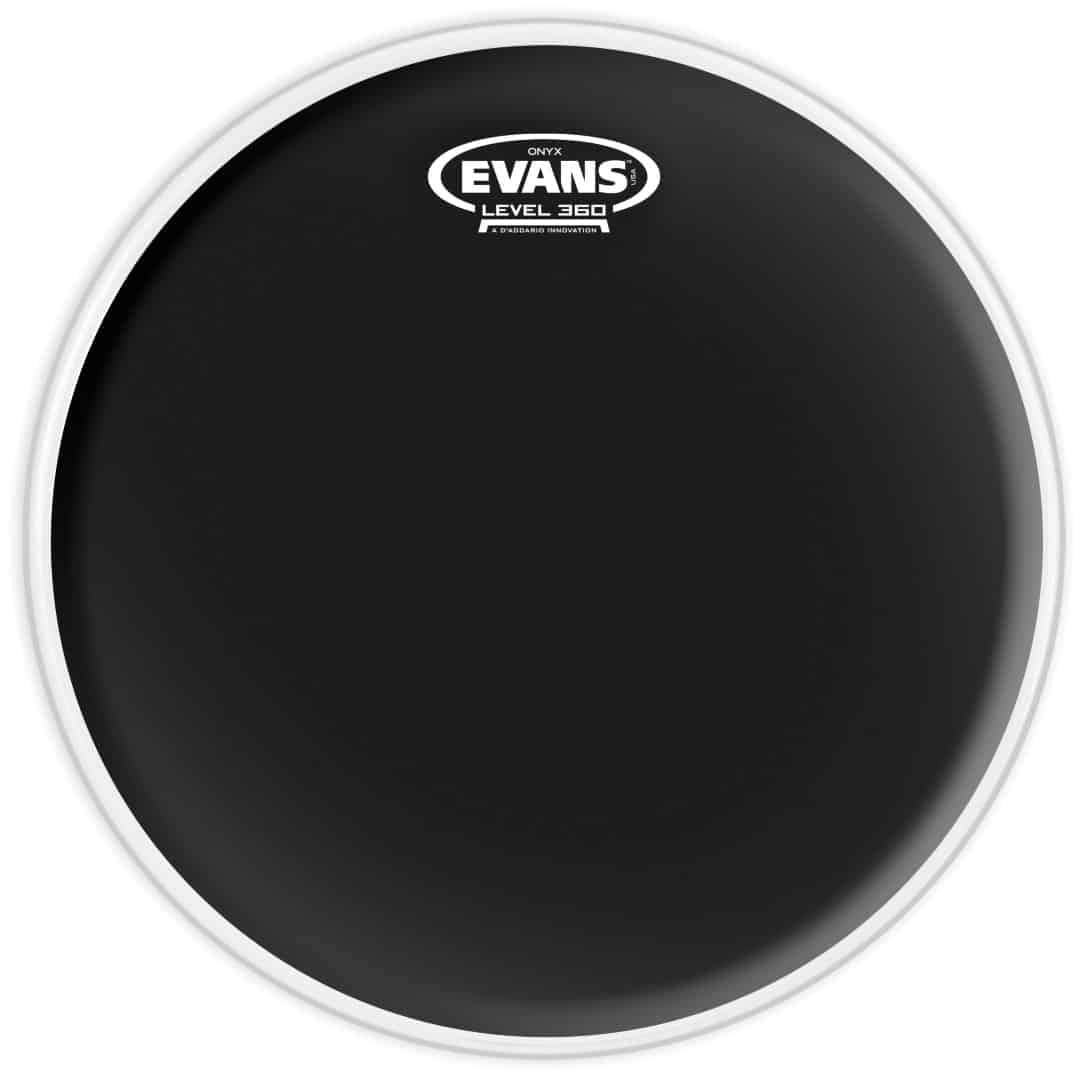 Evans Onyx 18" Black Frost Coated Tom Drum Head