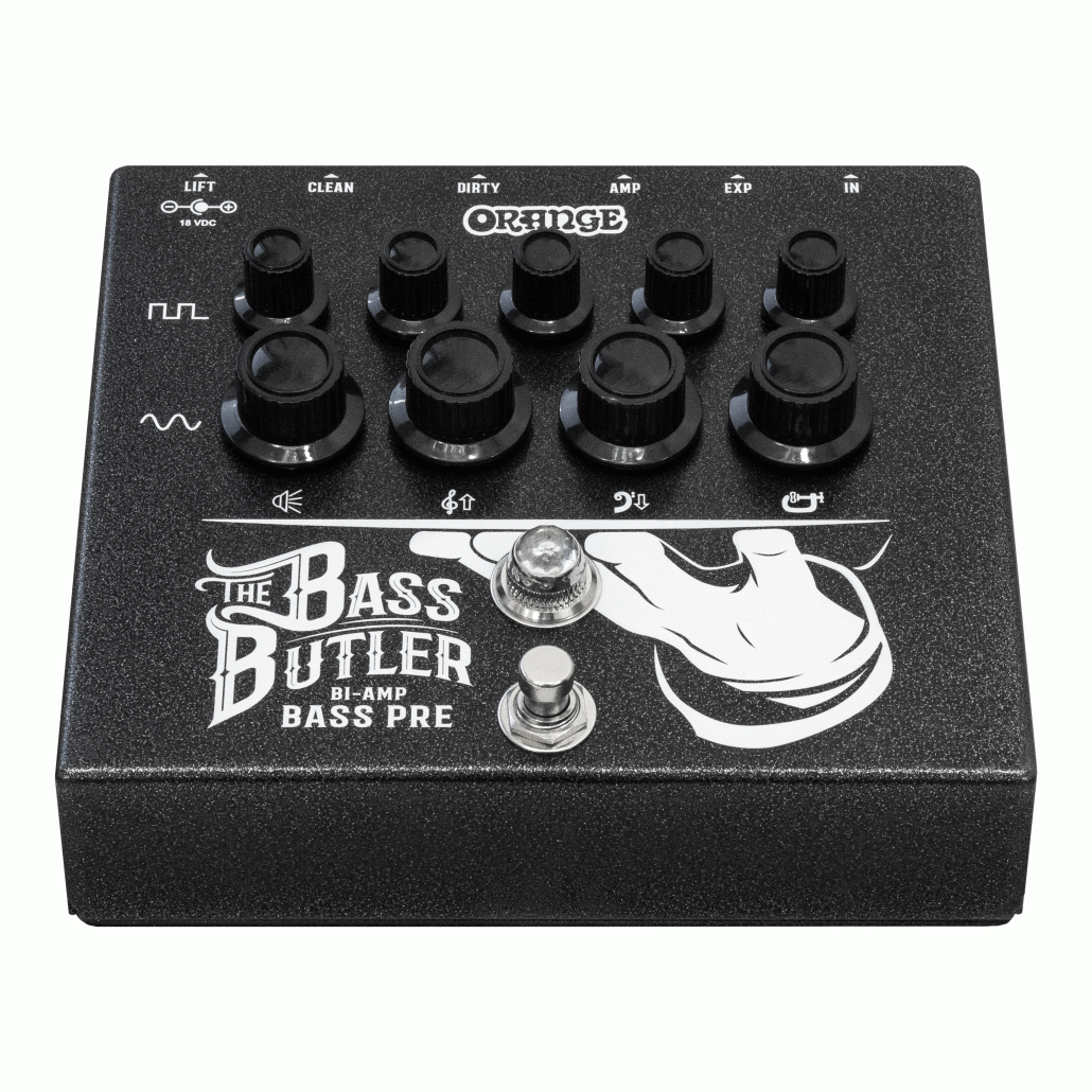 Orange Bass Butler Bi Amp Bass Pre Amp Pedal