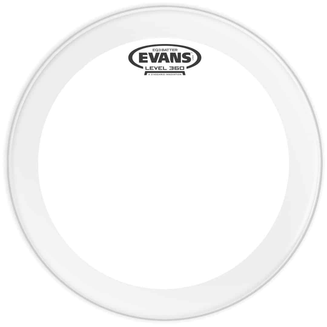 Evans EQ3 18" Frosted Bass Drum Head