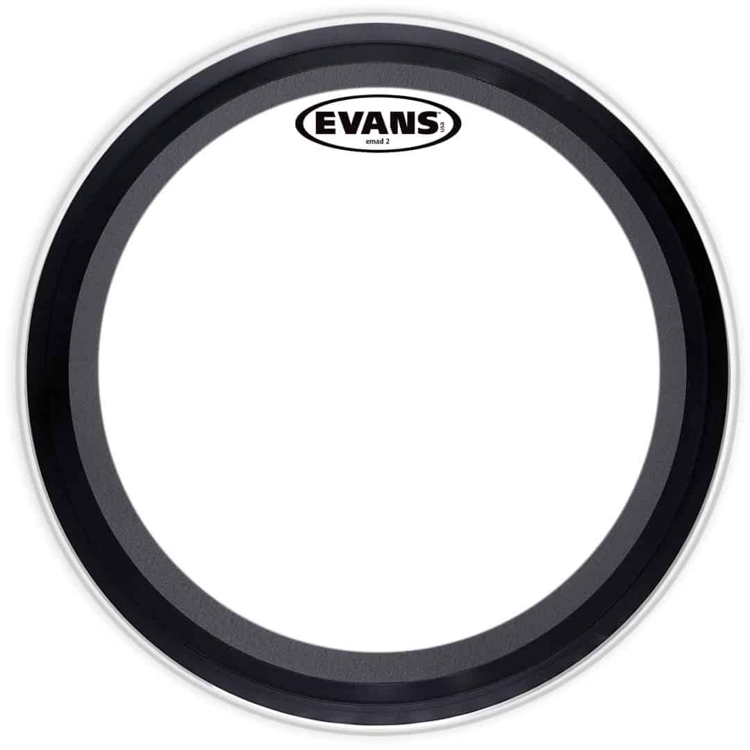 Evans 20" EMAD2 Clear Drumheads