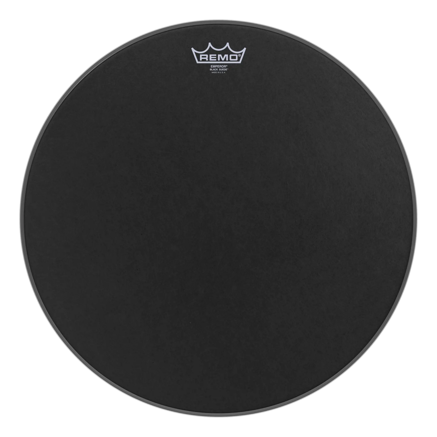 Remo 18" Emperor Black Suede Drumhead