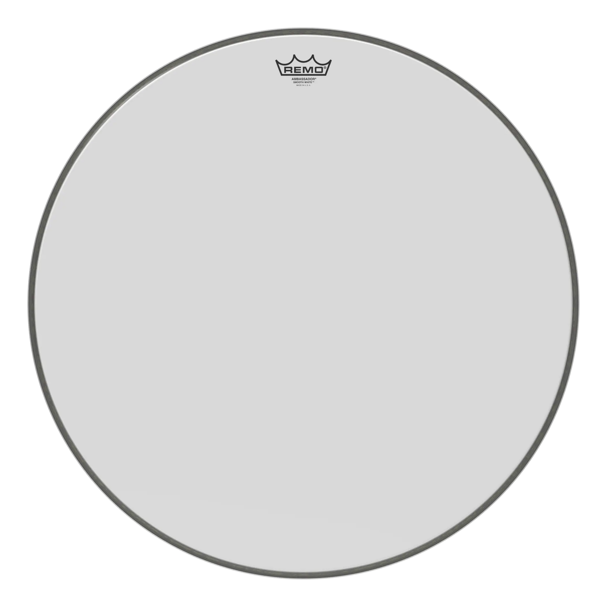 Remo 26" Ambassador Smooth White Bass Drumhead