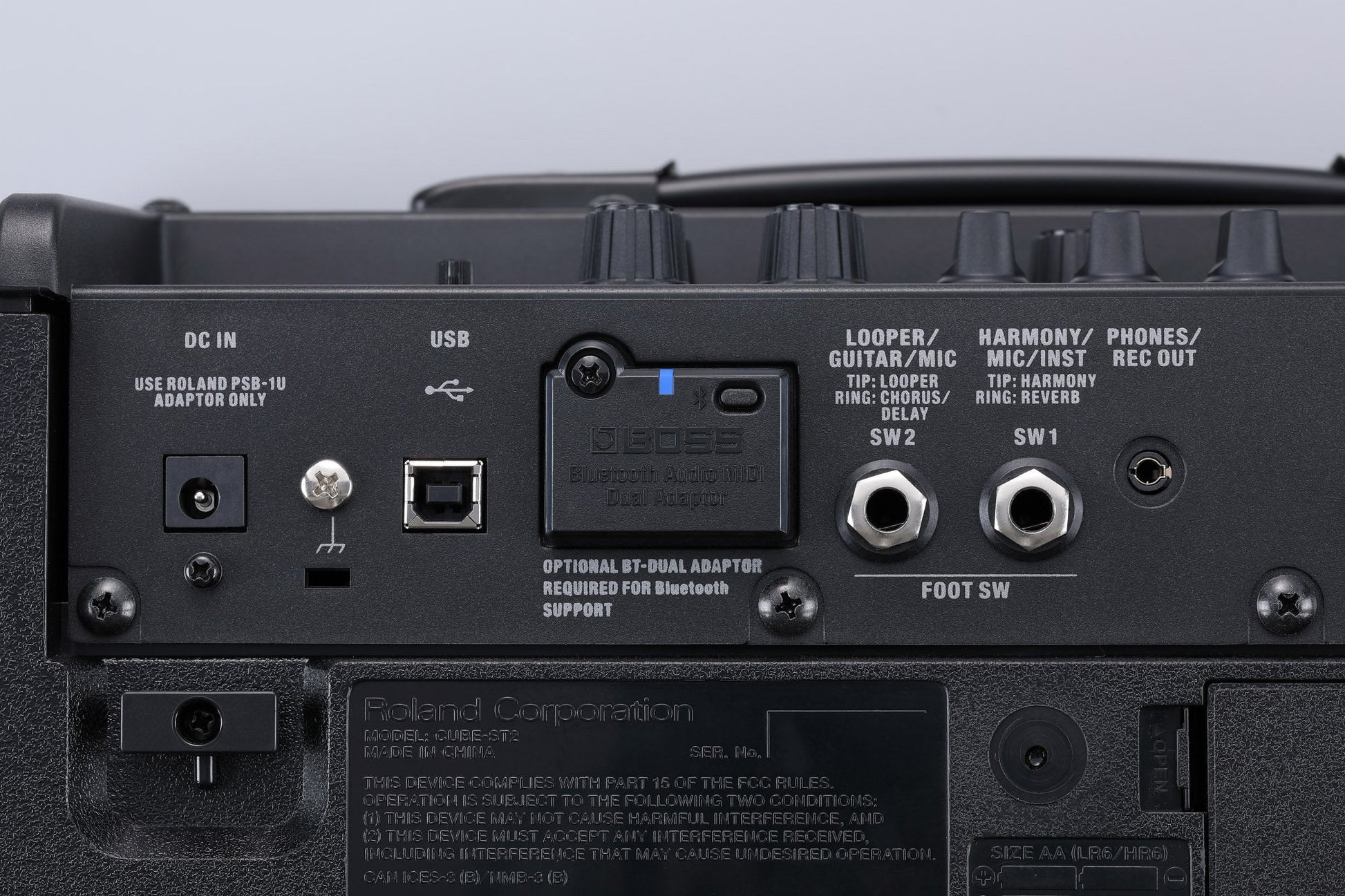 BOSS Bluetooth Audio MIDI Dual Wireless Expansion Adapter
