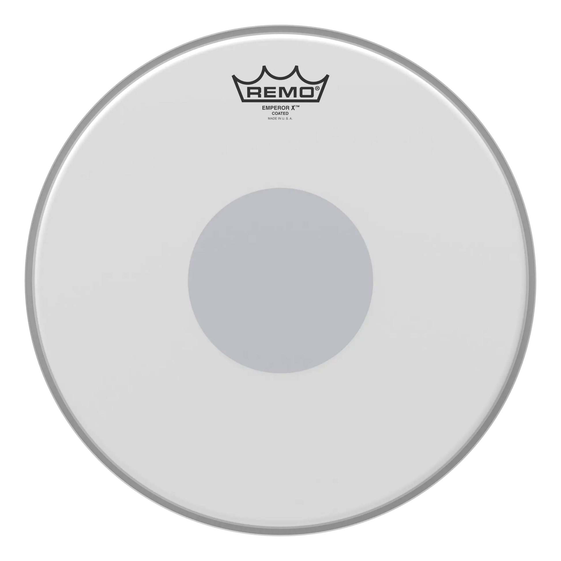 Remo 13" Emperor X Coated Batter Bottom Black Dot Snare Drumhead