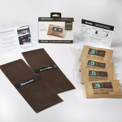 Boveda 2 Way Humidity Control Starter Kit Large