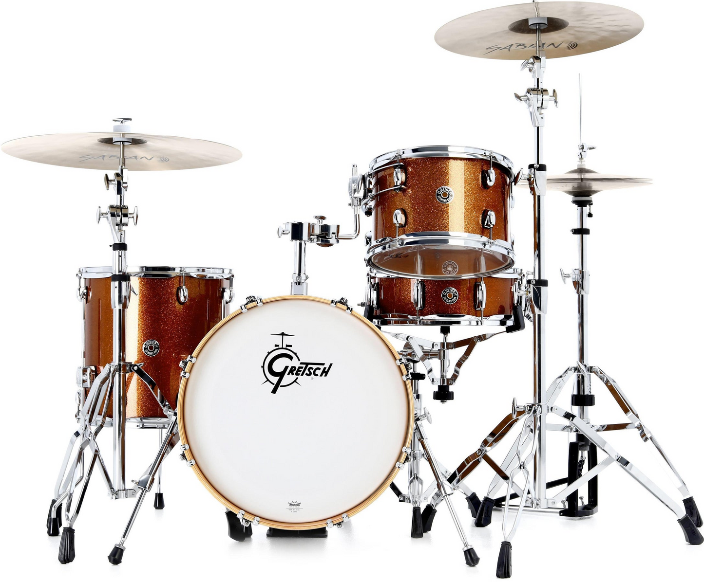 Gretsch Catalina Club Maple 4-Piece Drum Kit in Bronze Sparkle