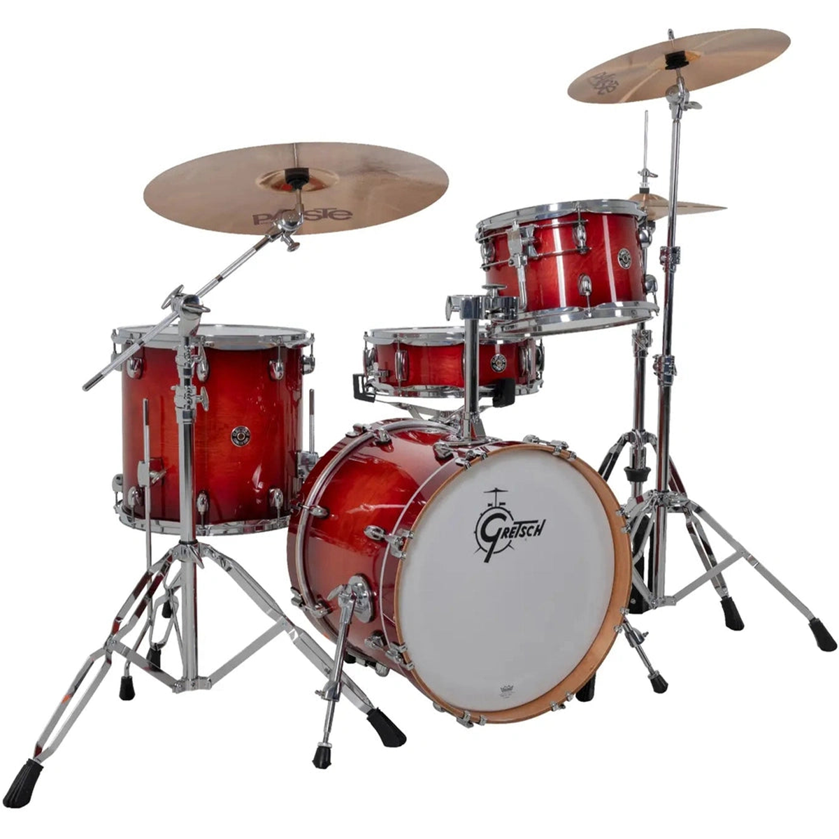 Gretsch Drums Catalina Club 4-piece Shell Pack in Gloss Crimson Burst
