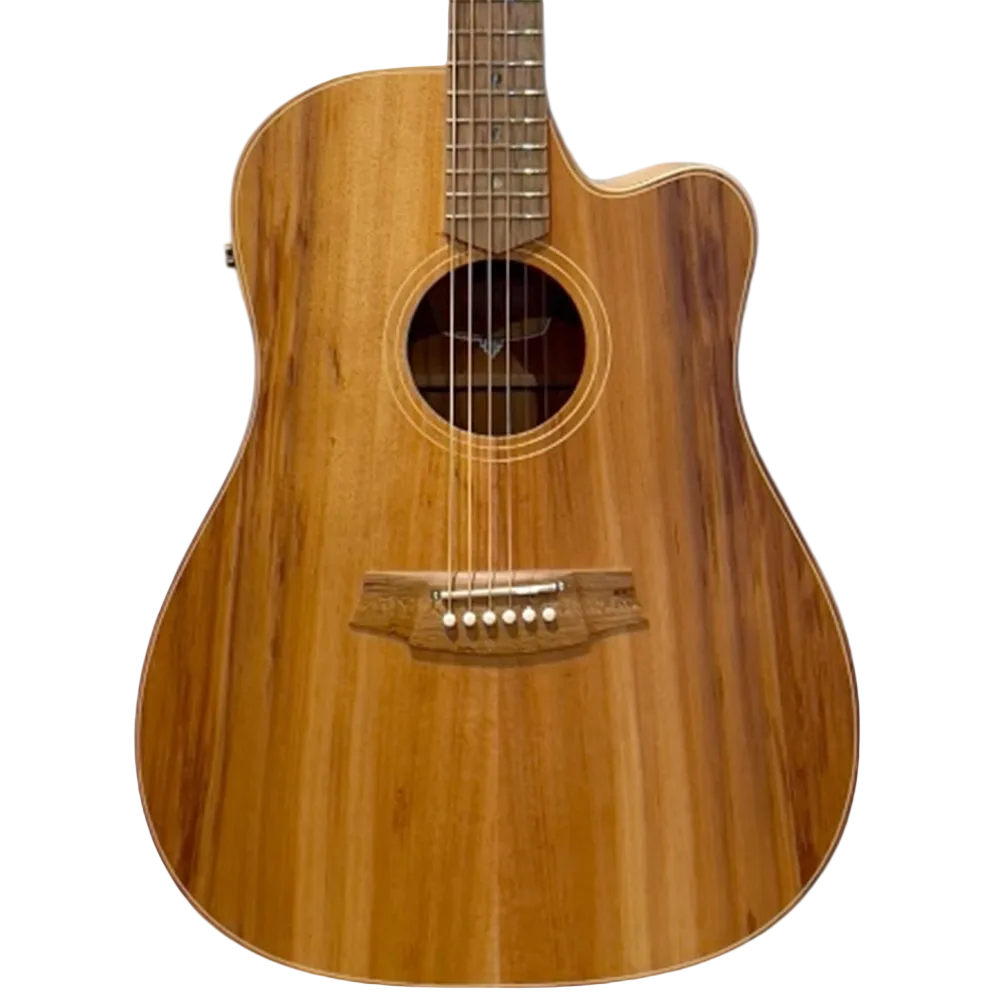 Cole Clark FL2EC-BLBL-AE All Blackwood Acoustic Guitars in Natural