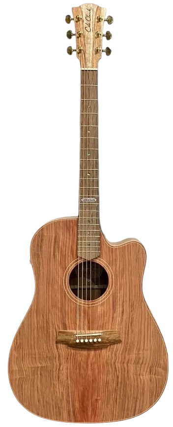 Cole Clark FL2EC Redwood Blackwood Jamieson Acoustic Classical Guitar in Natural