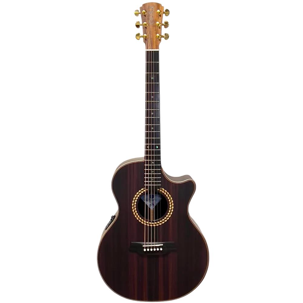 Cole Clark Recording 2EC All Rosewood EB Acoustic Guitars in Natural