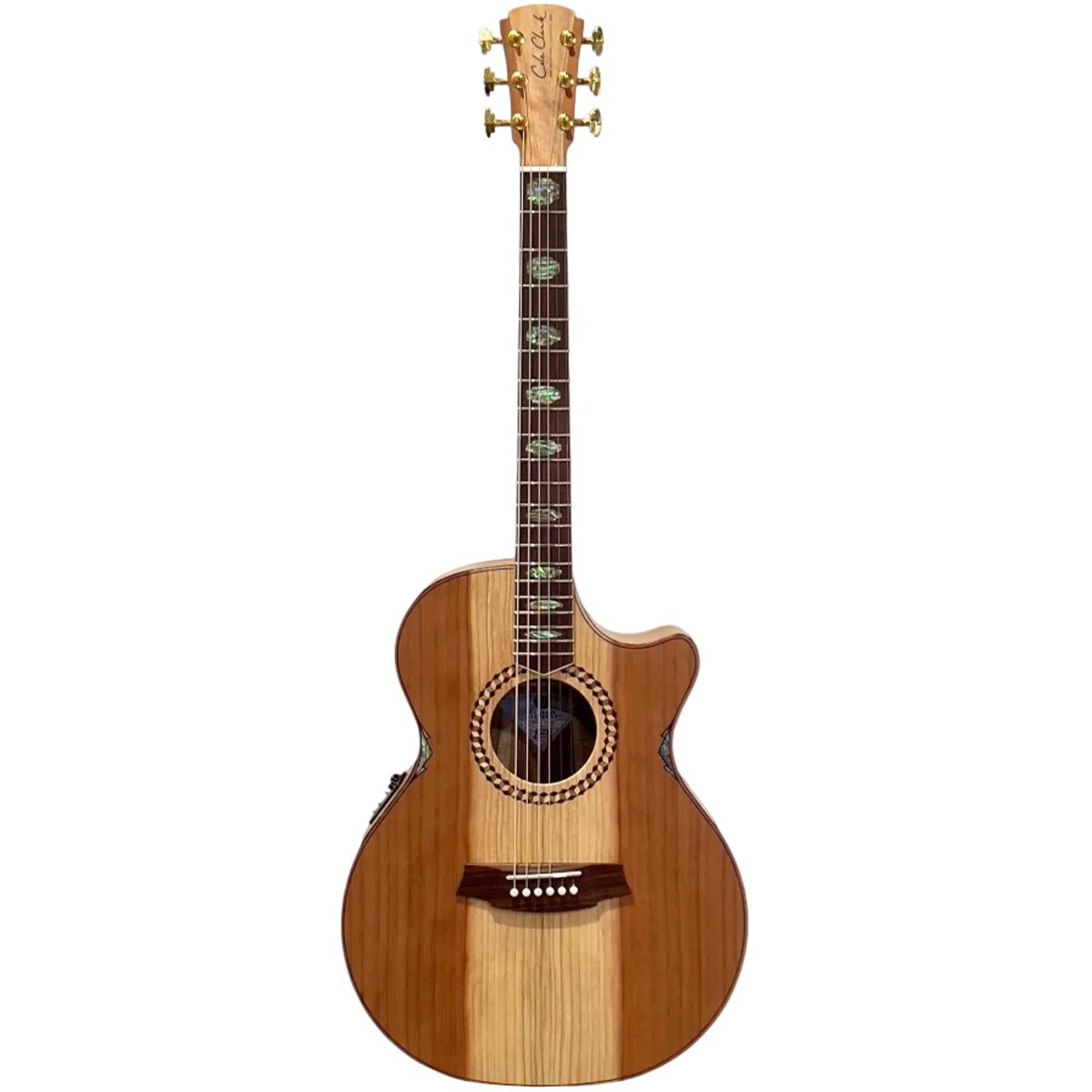 Cole Clark Recording AN3EC-Redwood Blackwood Acoustic Guitars in Natural