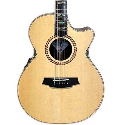 Cole Clark Recording AN3EC Spruce Rosewood EB Acoustic Guitars in Natural