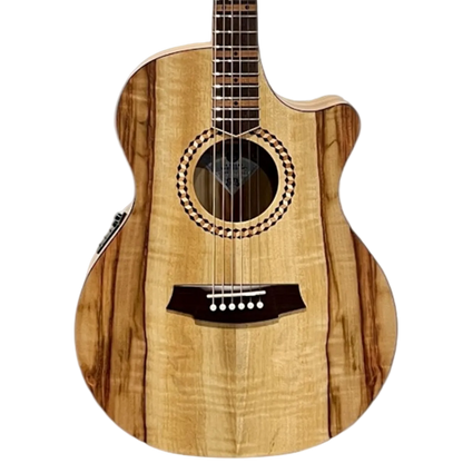 Cole Clark Recording DLXANEC Camphor Laurel RW Acoustic Guitar in Natural