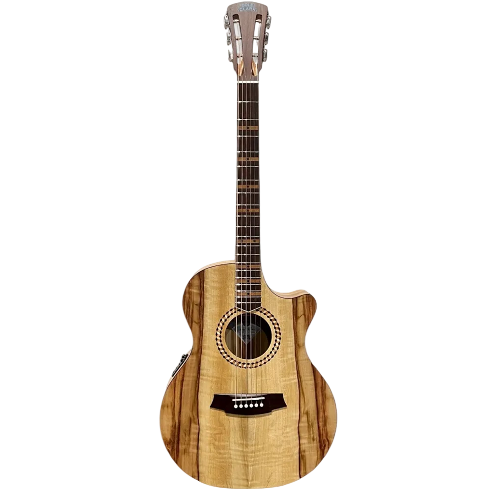 Cole Clark Recording DLXANEC Camphor Laurel RW Acoustic Guitar in Natural