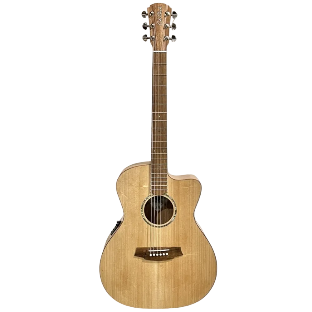 Cole Clark SAN Grand Auditorium Acoustic Electric Guitar in Natural