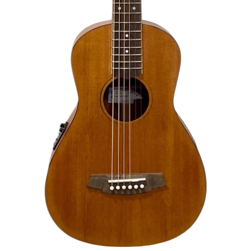 Cole Clark Modern Standard Parlor Acoustic Electric Guitar in Natural