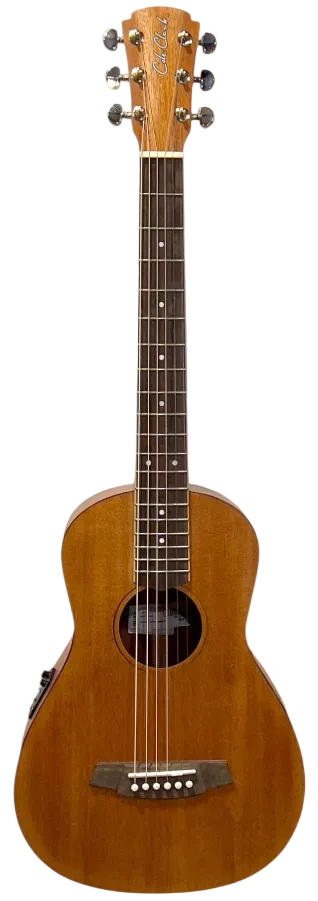Cole Clark Modern Standard Parlor Acoustic Electric Guitar in Natural