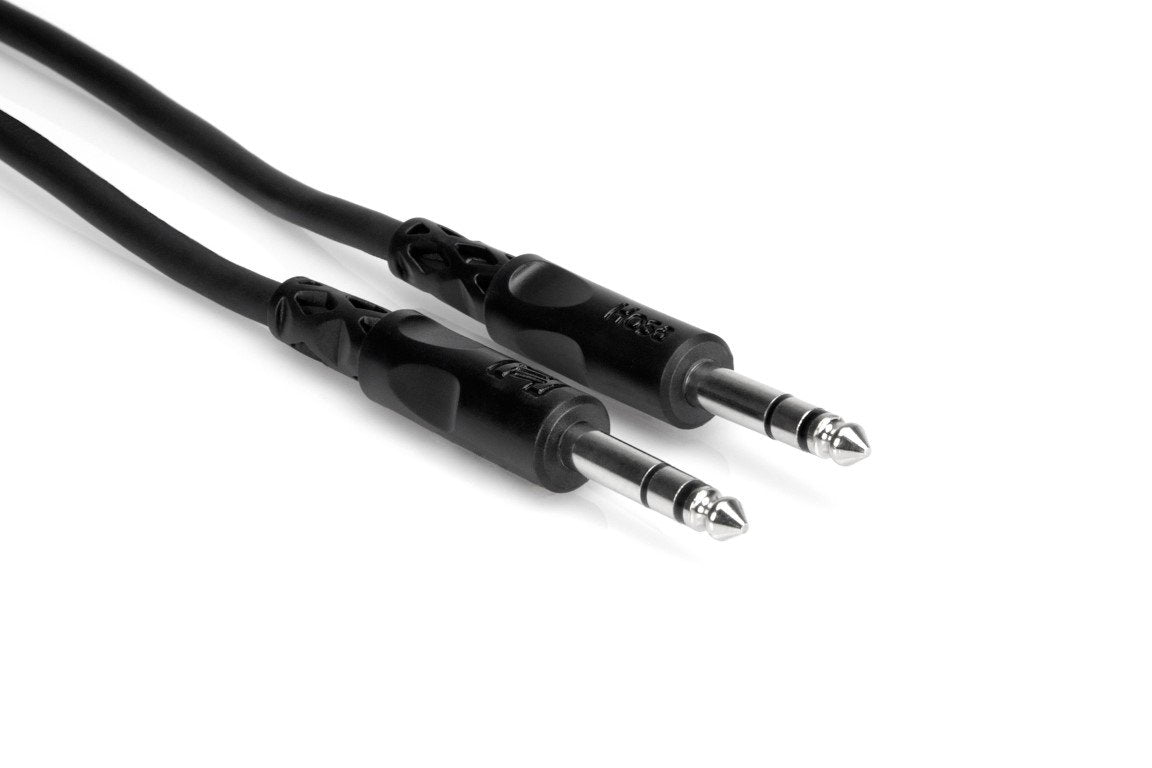 HOSA CSS110 Balanced Interconnect Cable 1/4" TRS to Same 10Ft