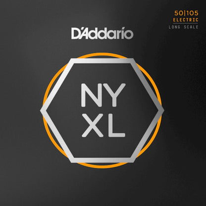 D'Addario NYXL Medium Long Scale Bass Strings 50-105 Gauge