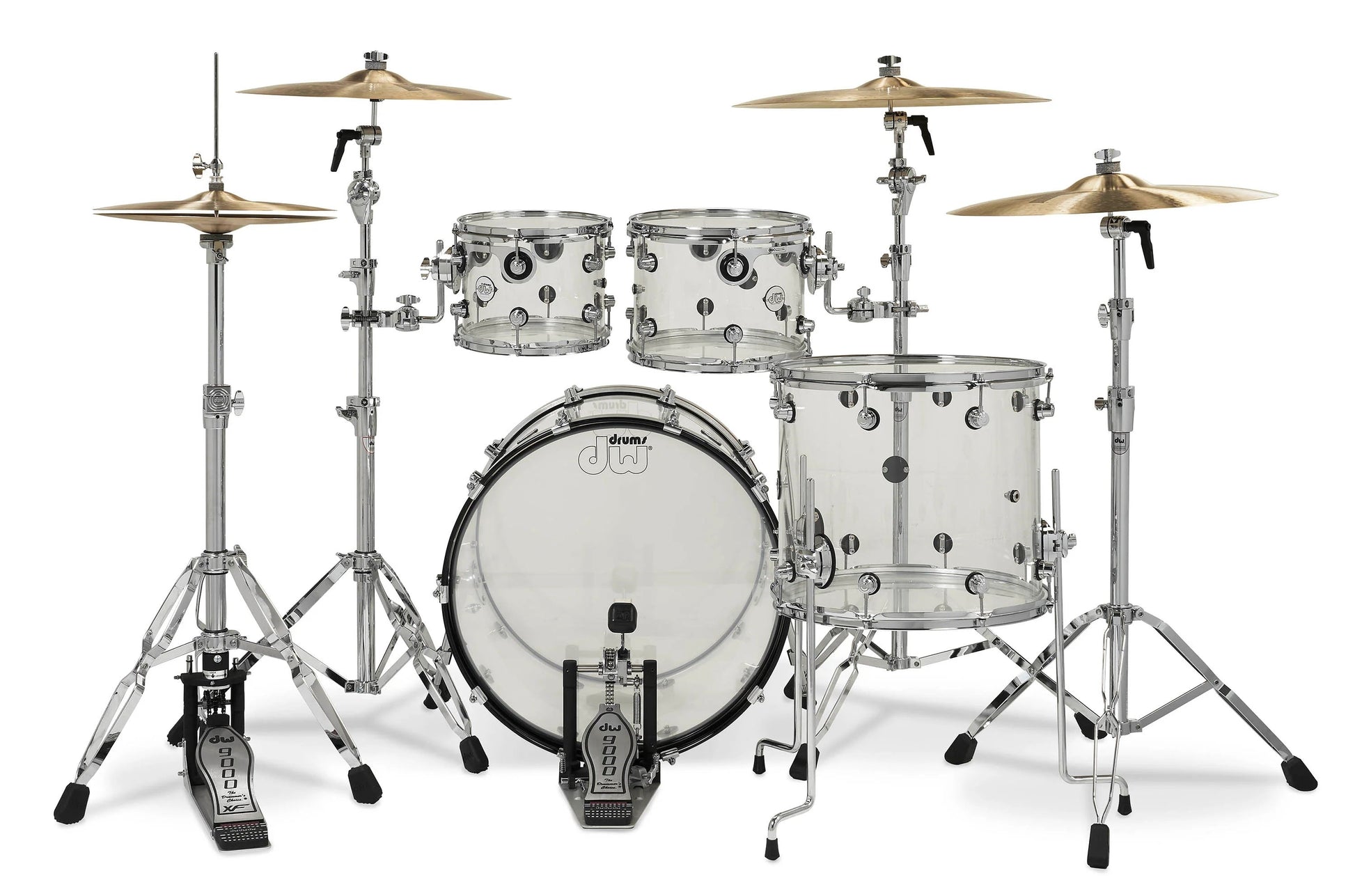 DW Design Series 4-Piece Acrylic Kit (10T, 12T, 16FT, 22BD)