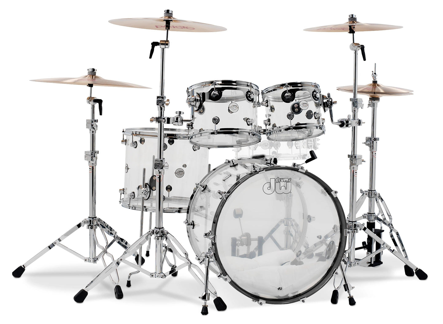 DW Design Series 4-Piece Acrylic Kit (10T, 12T, 16FT, 22BD)
