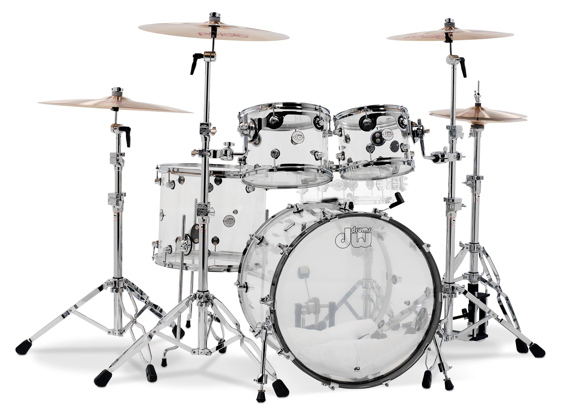 DW Design Series 4-Piece Acrylic Kit (10T, 12T, 16FT, 22BD)