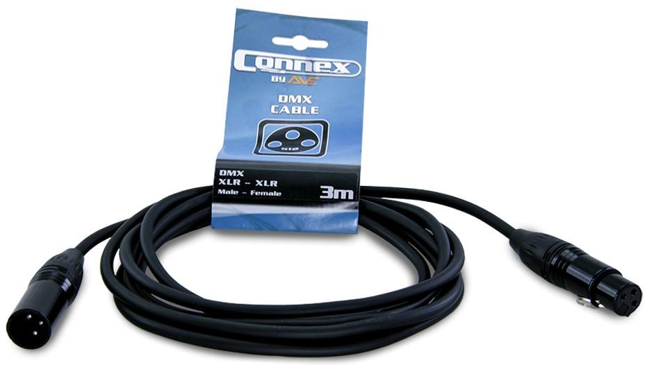 AVE Connex DMX3P 3 DMX Lighting Cable 3m