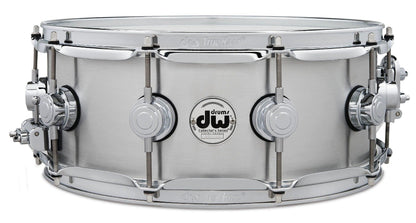 DW Collectors series 5.5" x 14" Aluminum Snare Drum