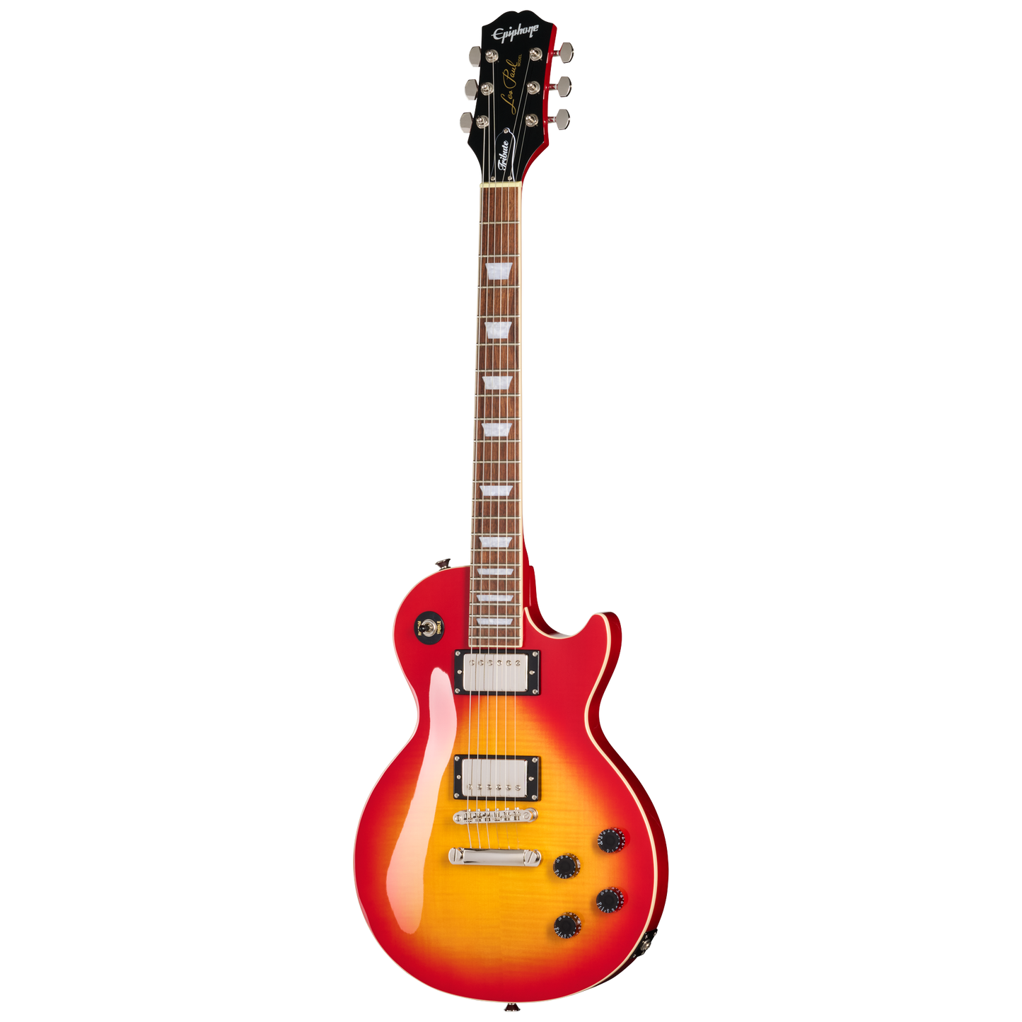 Epiphone Les Paul Tribute Plus Electric Guitar in Herritage Cherry Sunburst