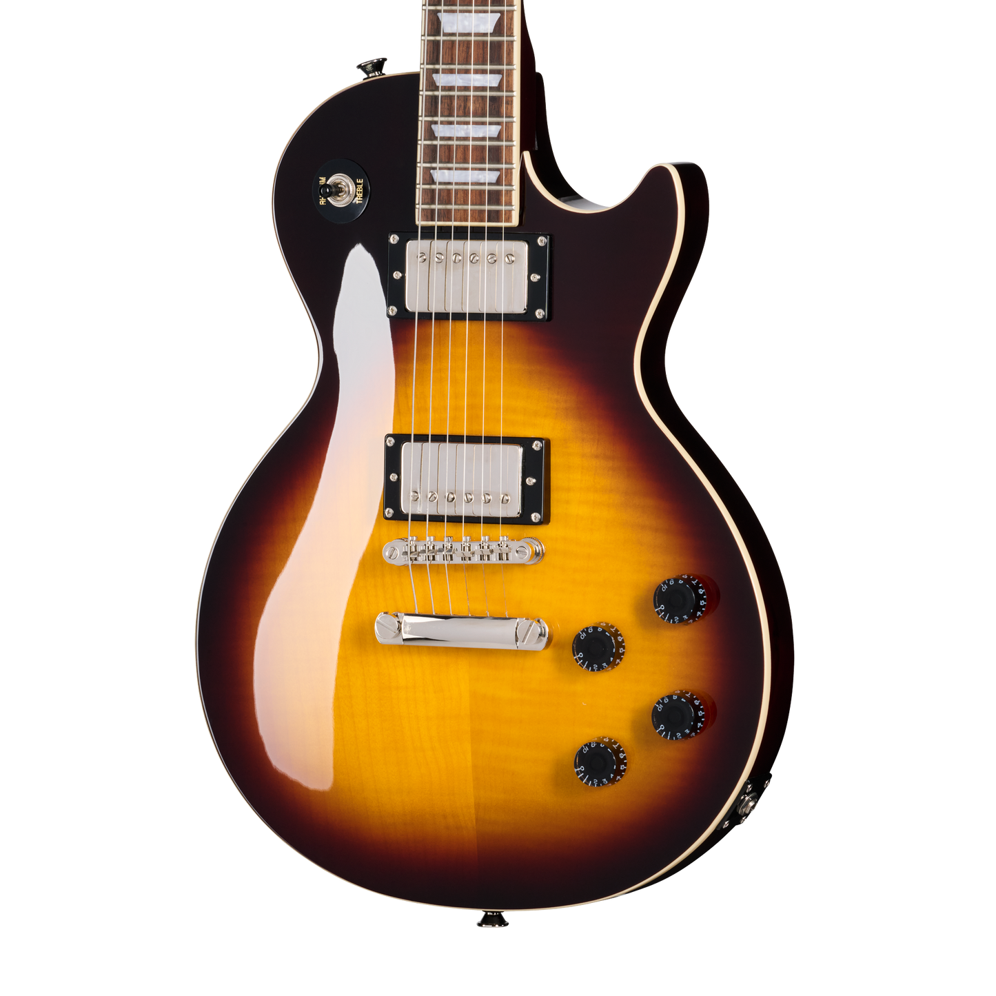 Epiphone Les Paul Tribute Plus Electric Guitar in Vintage Sunburst