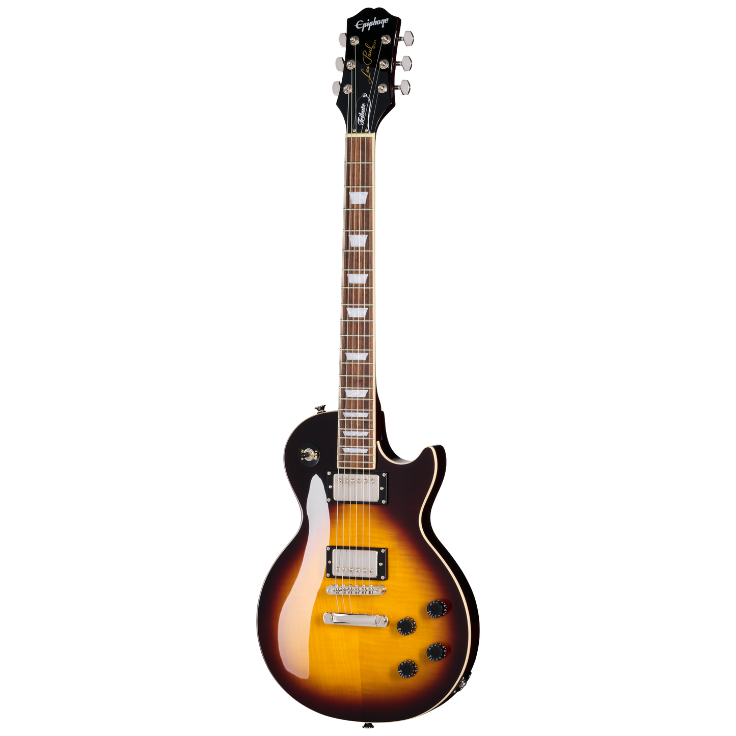Epiphone Les Paul Tribute Plus Electric Guitar in Vintage Sunburst