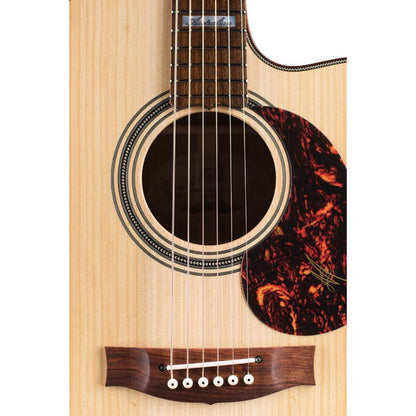 Maton EA80C The Australian Acoustic Electric Guitar in UV Gloss Natural Face and Headstock