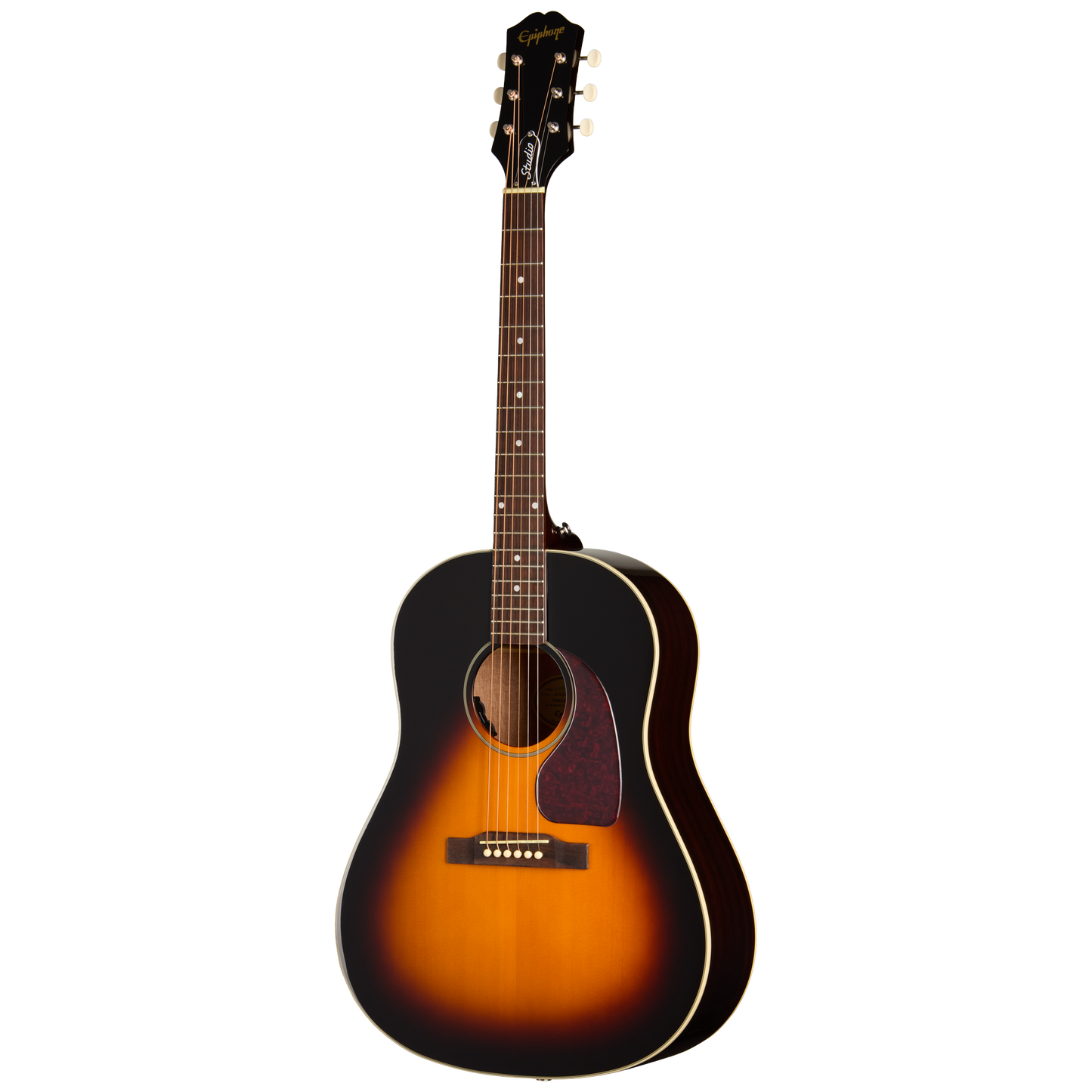 Epiphone J-45 Studio Acoustic Electric Guitar in Vintage Sunburst