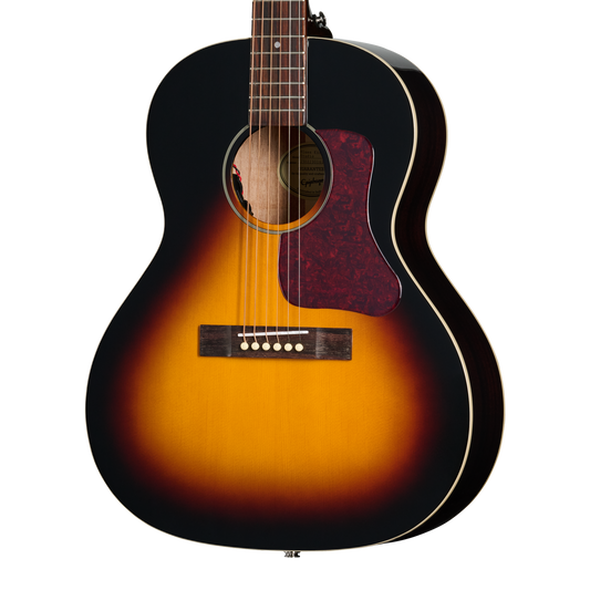 Epiphone Blues King Studio Acoustic Electric Guitar in Dark Burst