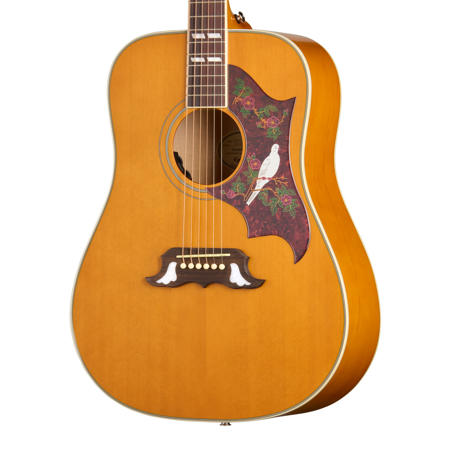 Epiphone Dove Studio Acoustic Electric Guitar in Natural