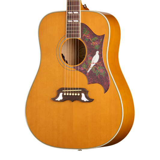 Epiphone Dove Studio Acoustic Electric Guitar in Natural