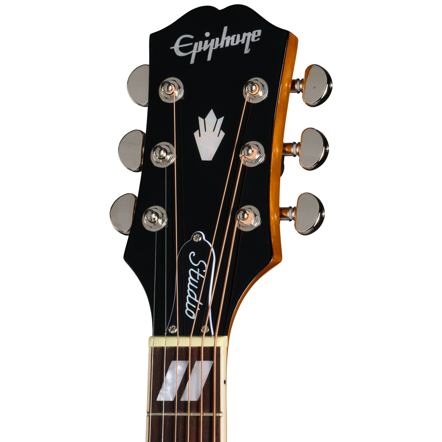 Epiphone Hummingbird Studio Left Handed Acoustic Guitar in Heritage Cherry Sunburst