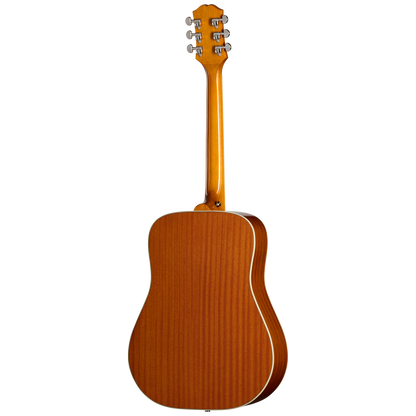 Epiphone Hummingbird Studio Left Handed Acoustic Guitar in Heritage Cherry Sunburst