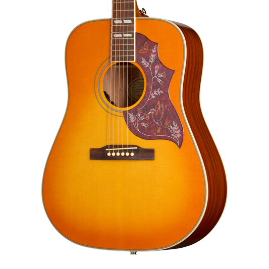 Epiphone Hummingbird Studio Acoustic Electric Guitar in Heritage Cherry Sunburst