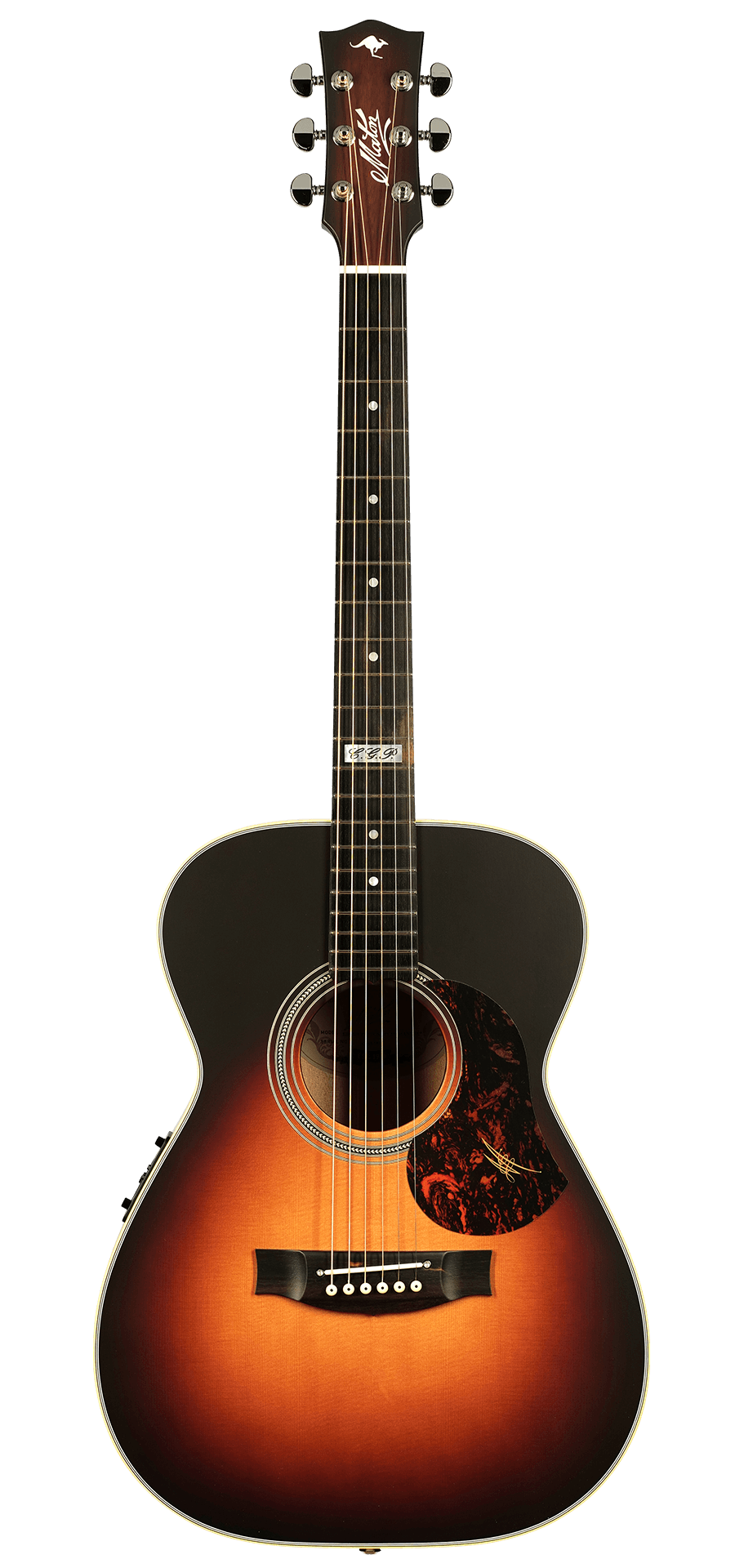 Maton EBG808TE Tommy Emmanuel Acoustic Electric Guitar in Tobacco Sunburst