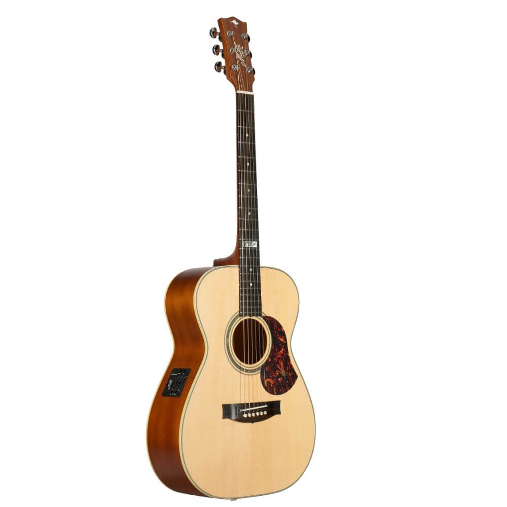 Maton EBG808TE Tommy Emmanuel Acoustic Electric Guitar in Natural Satin